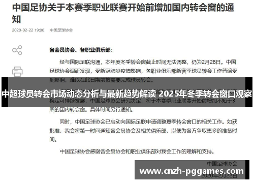 中超球员转会市场动态分析与最新趋势解读 2025年冬季转会窗口观察